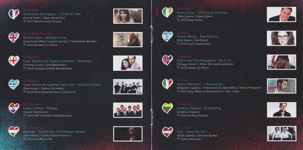 Eurovision Song Contest 2013; Malmo we Are One : Booklet 2